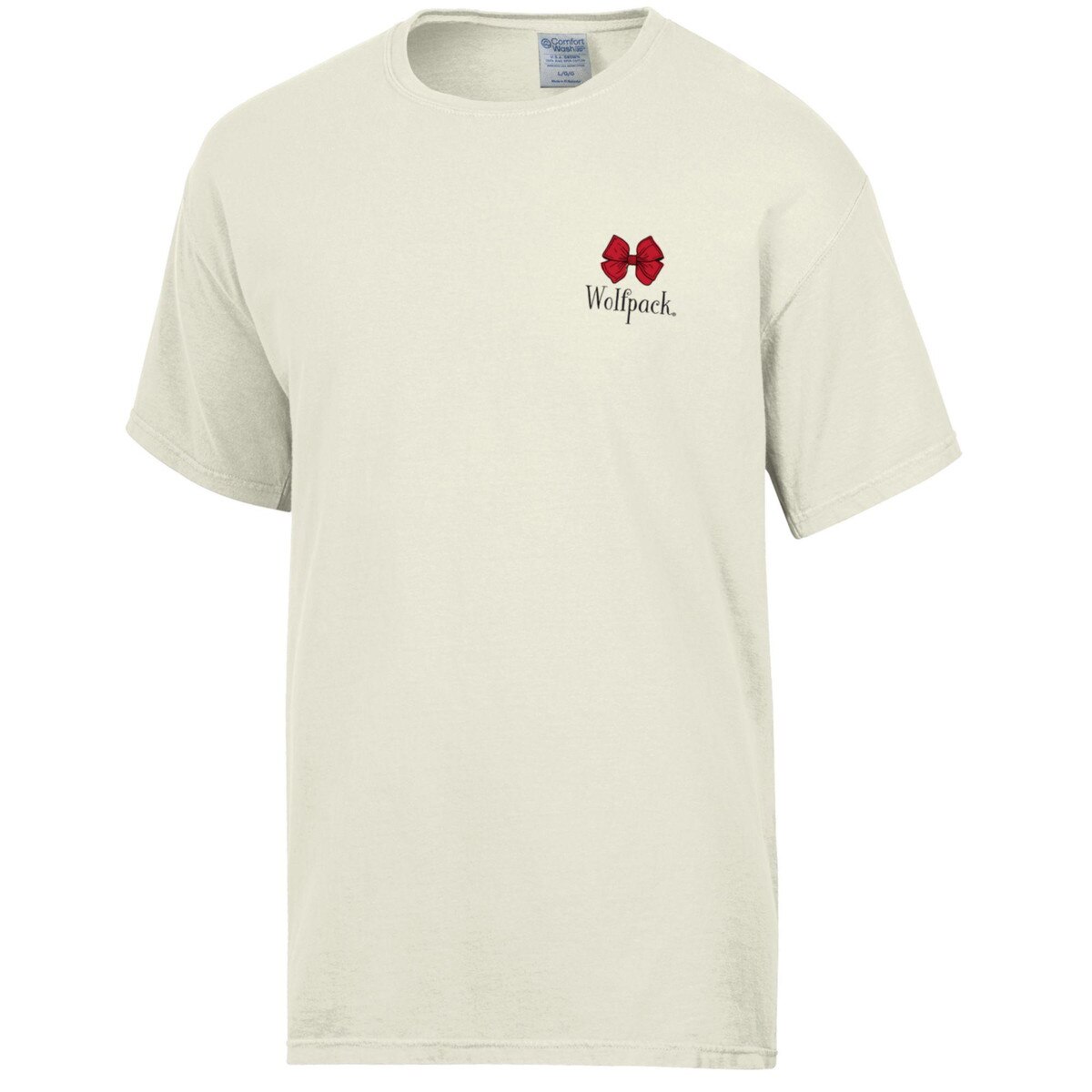 Ivory Short Sleeve Comfort Wash Tee